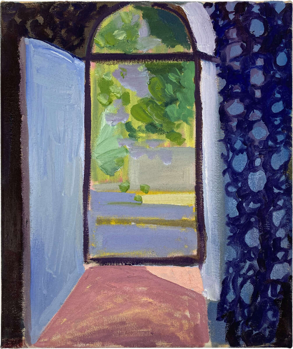 Open Door in Spring
